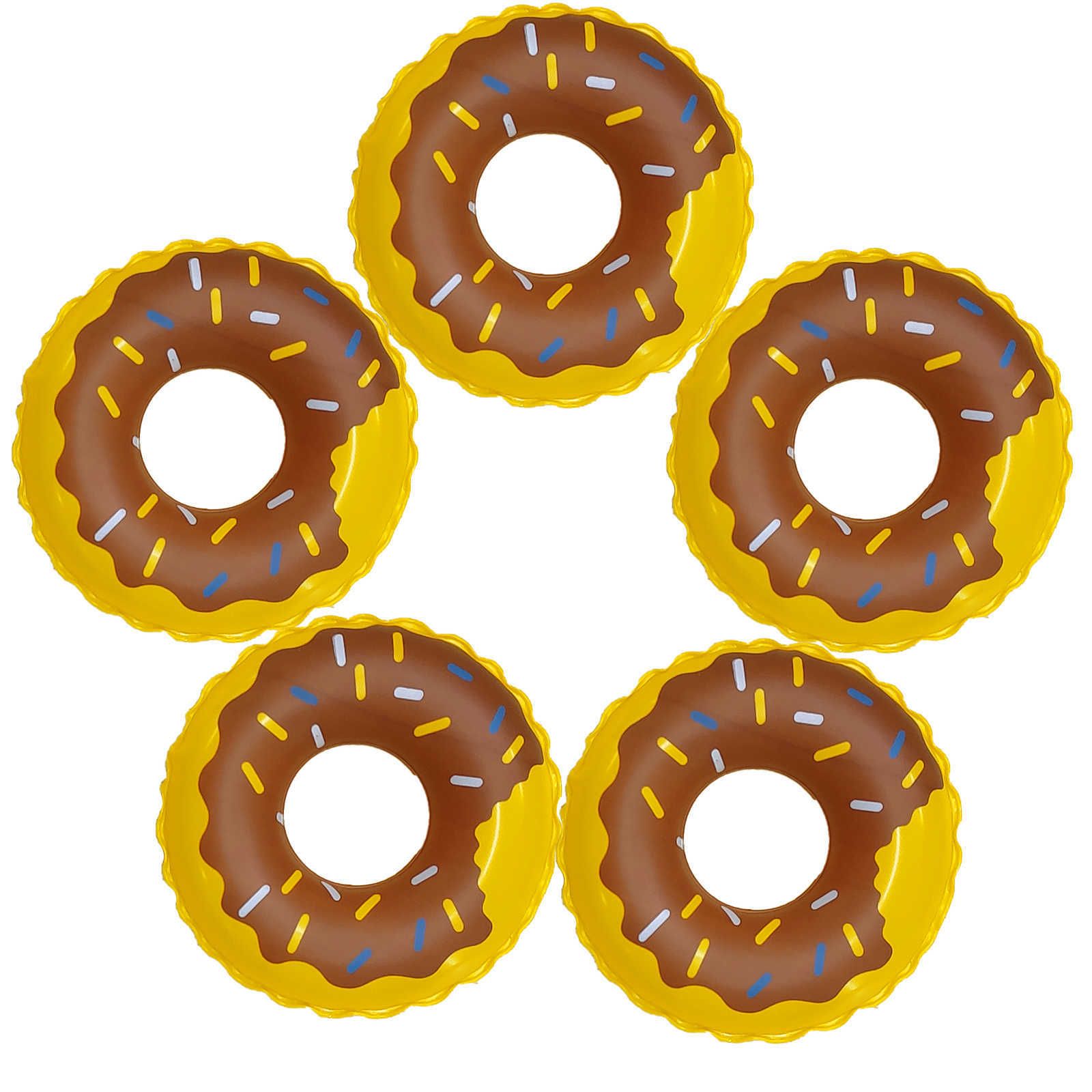 5 x Donut Brown