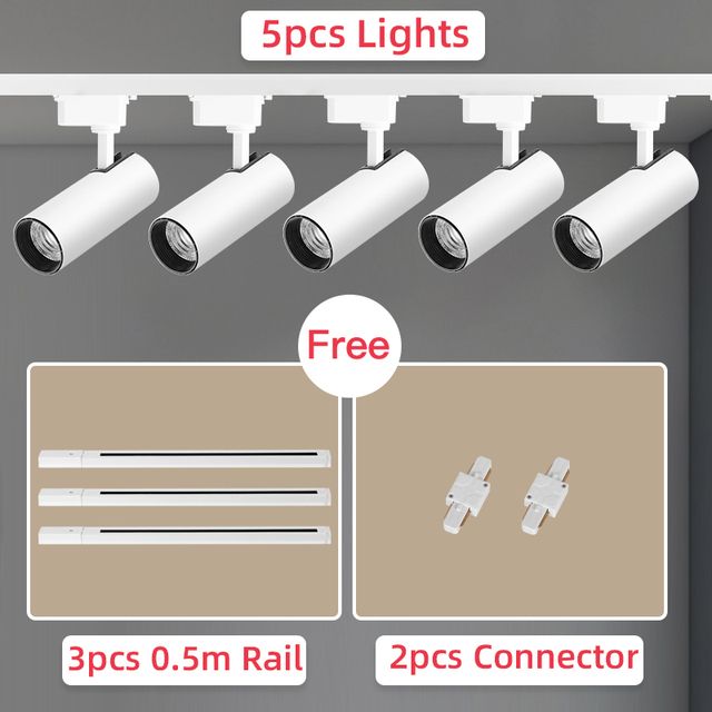 Белый набор тела 5pcs