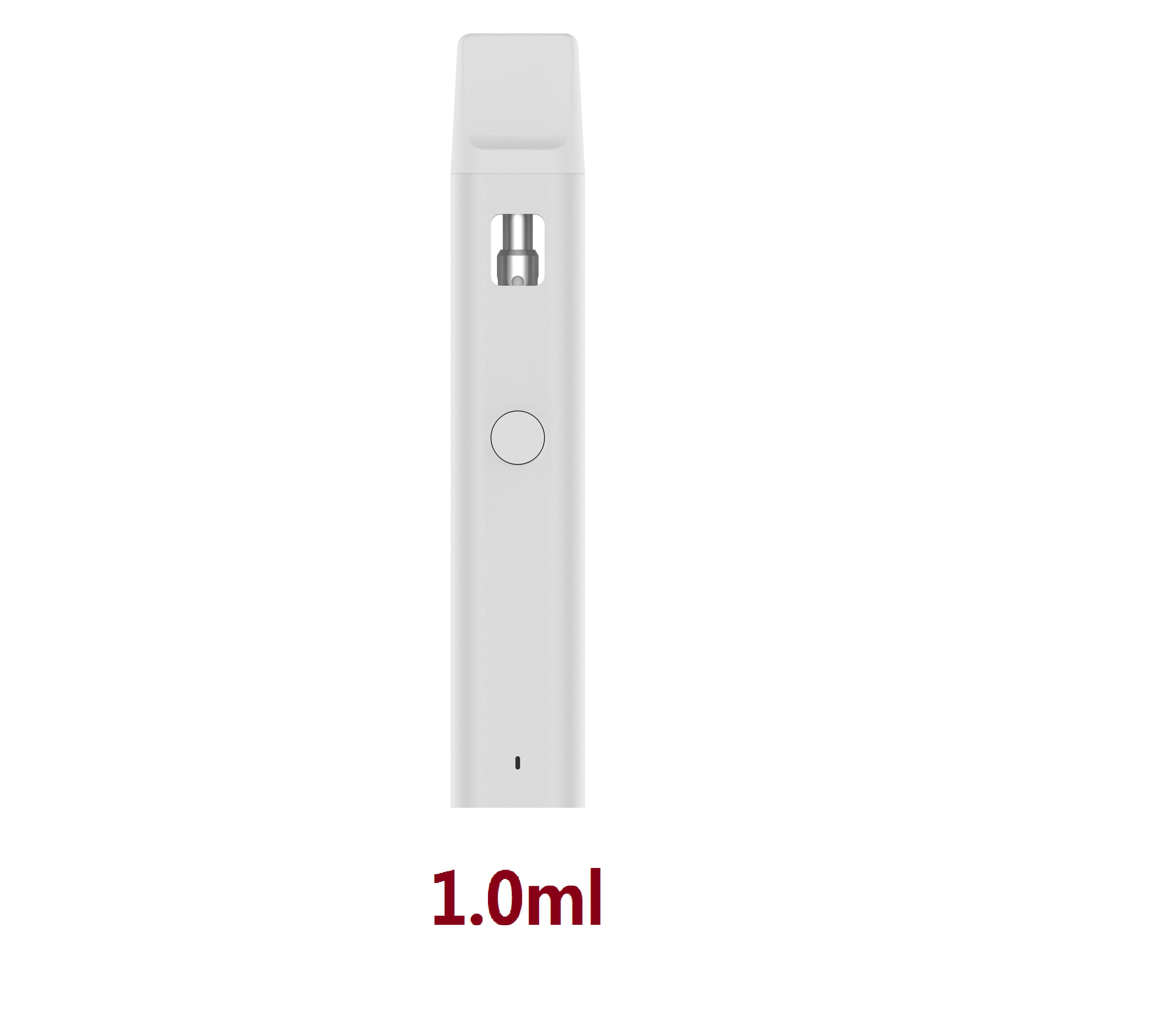 White Round Button 1ml