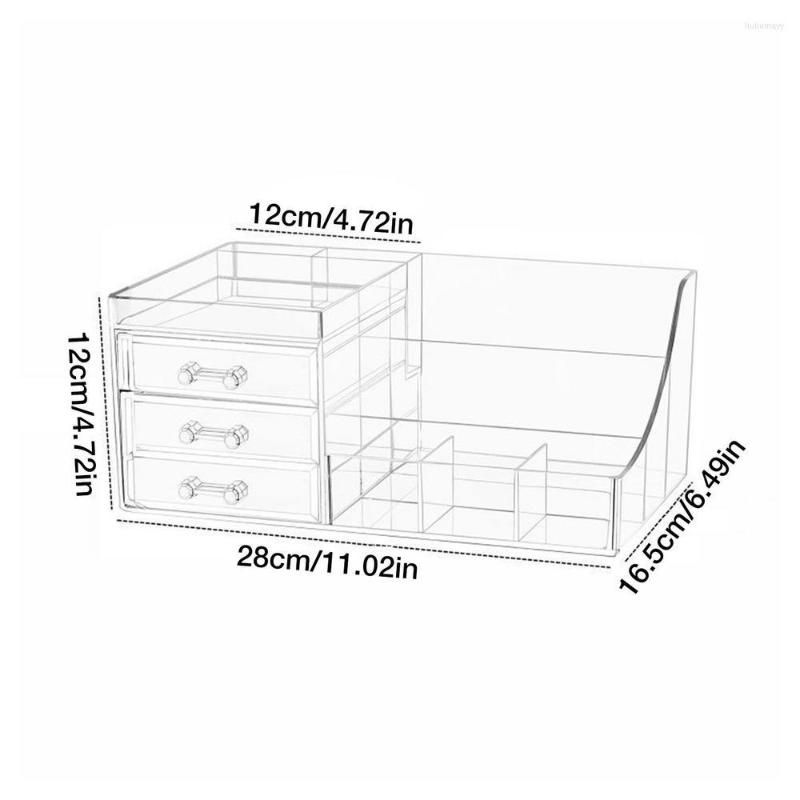 Three drawers