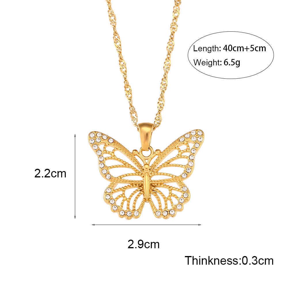 collier papillon