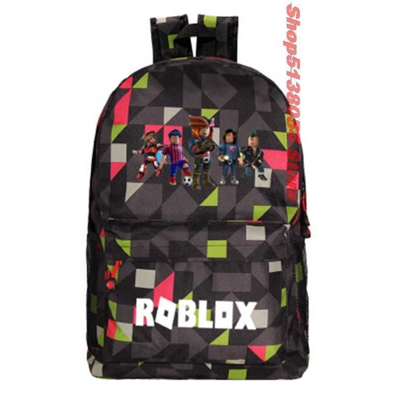 Mochila ROBLOX Xadrez Mochila Infantil Mochila Escolar Feminina