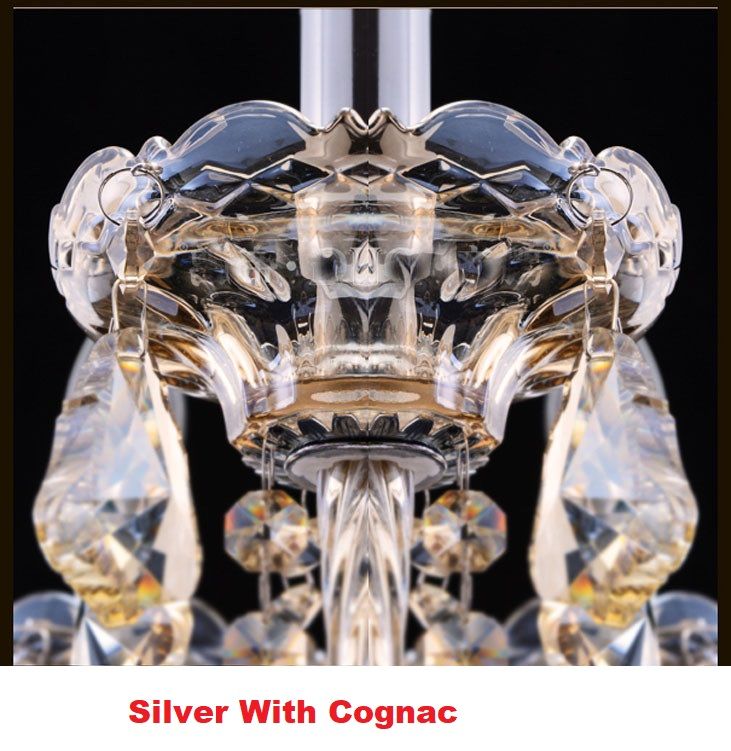 Silver Cognac 15 Arm Lights