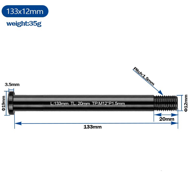 133x12mm