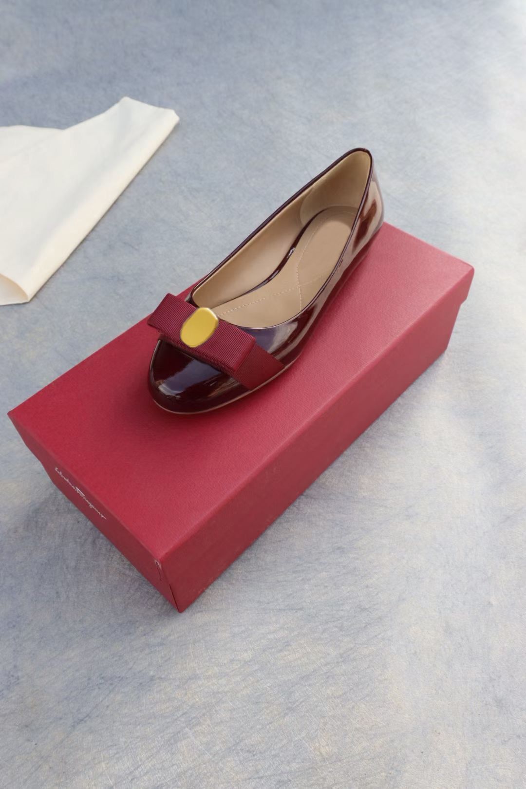 Burgund 【Flat Heel】