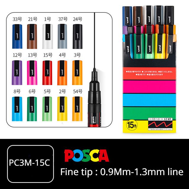 PC3M-15 färger