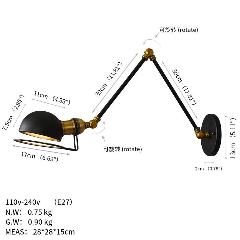 Semi zwart 30 30 4W LED warm licht