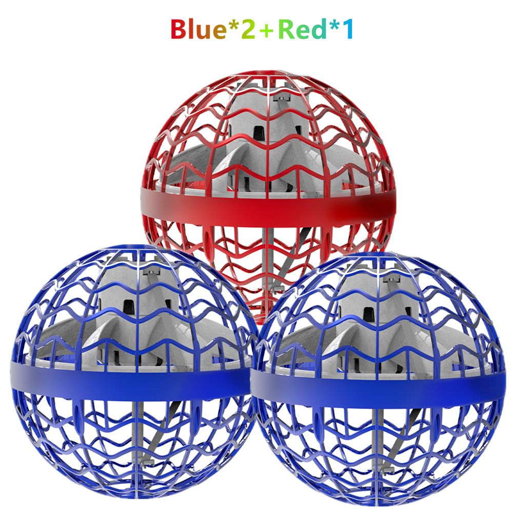 2 pezzi blu 1red