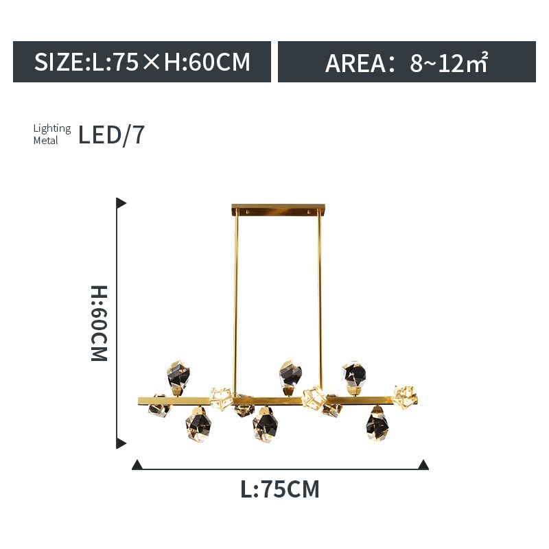 L75xh60cm lumière chaude 3000k