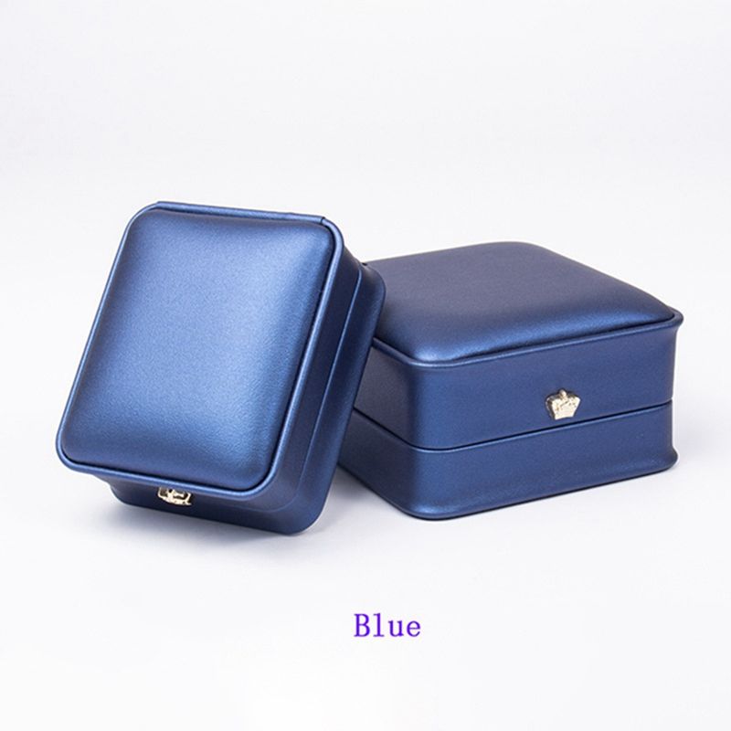 Blauwe ringbox