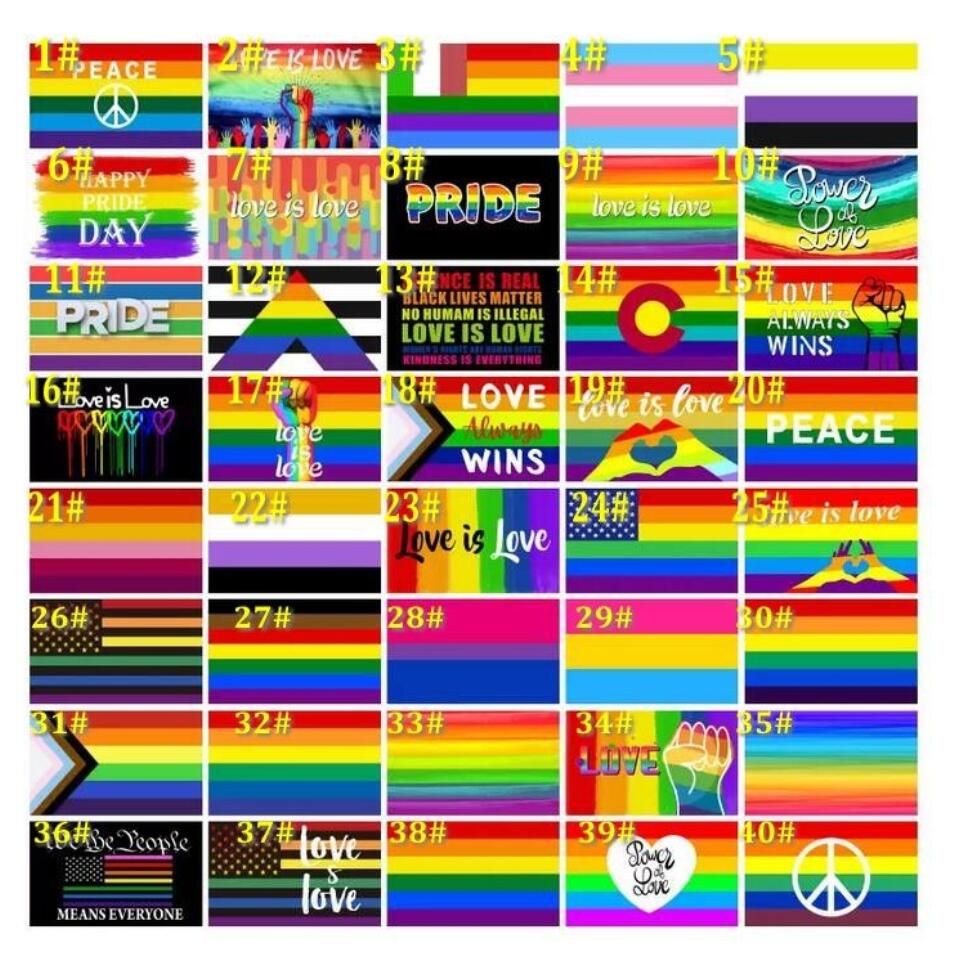 RAINBOW FLAGS 1-40