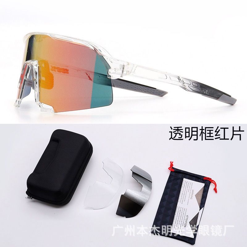 S3 Transparent Frame Red Film