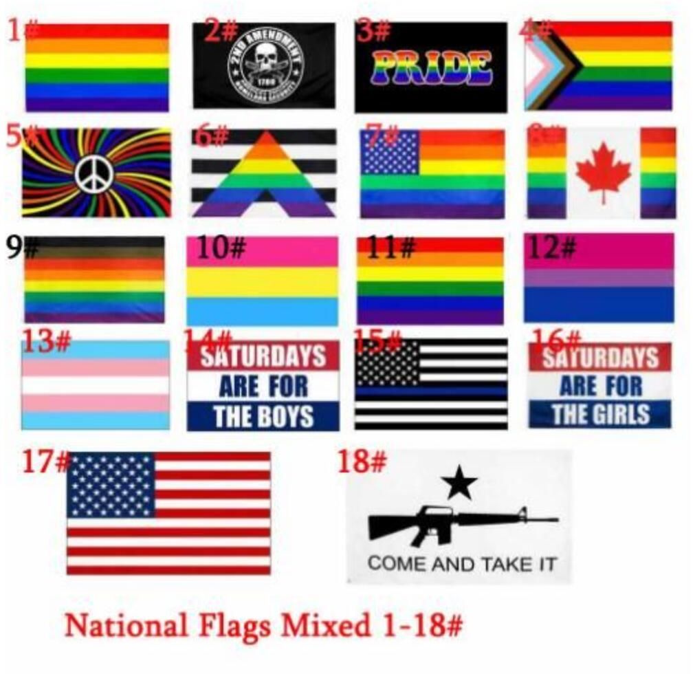 NATIONAL FLAGS 1-18