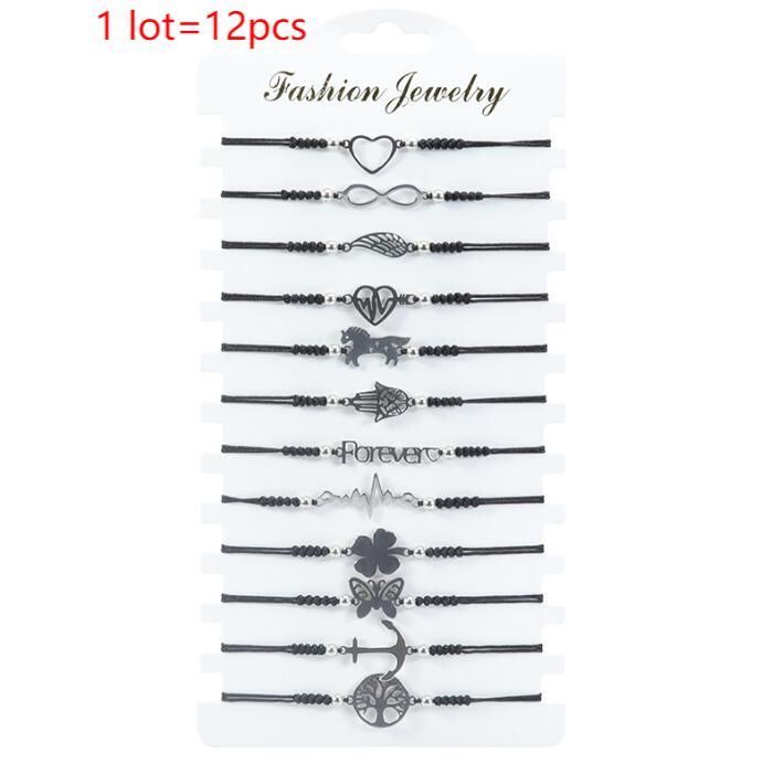 Love Infinity Electrocardiogram Woven Br