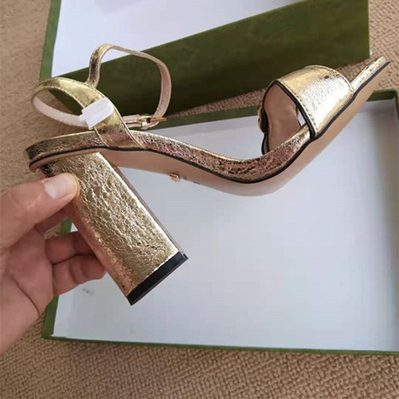 Gold heel height 10.5cm