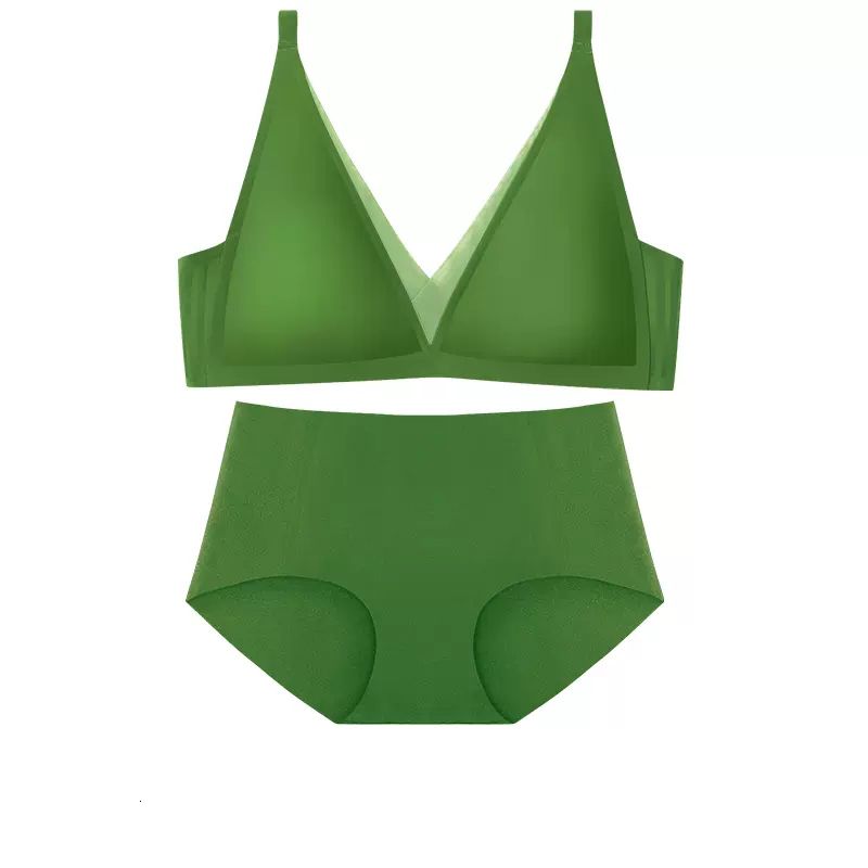 soutien-gorge vert