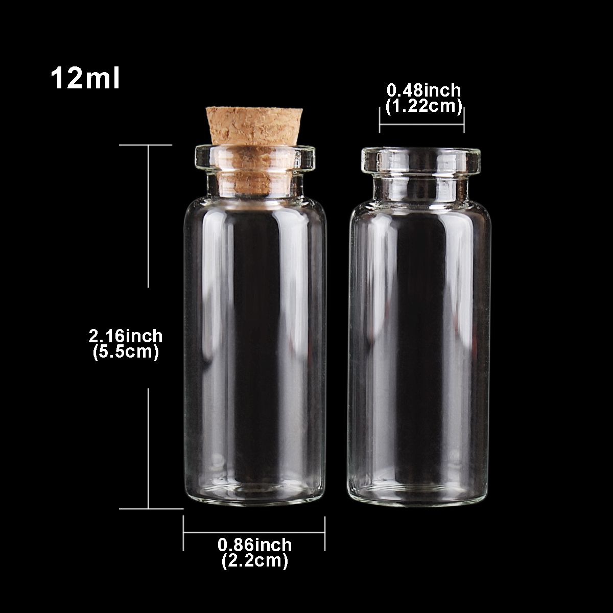 12 ml (22 x 55 mm)