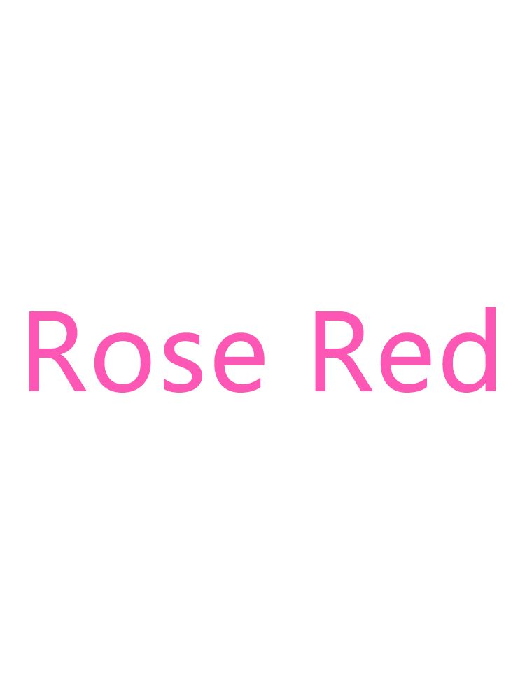 rose rouge