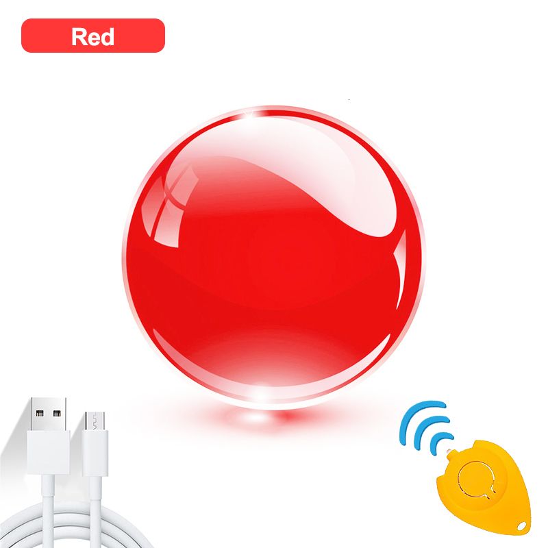 flying ball red