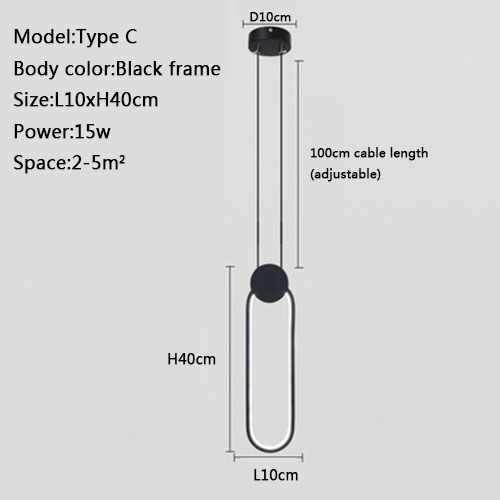 Svart-l10xh40cm cool vit