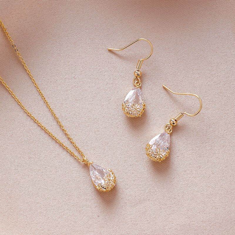 earring necklace set