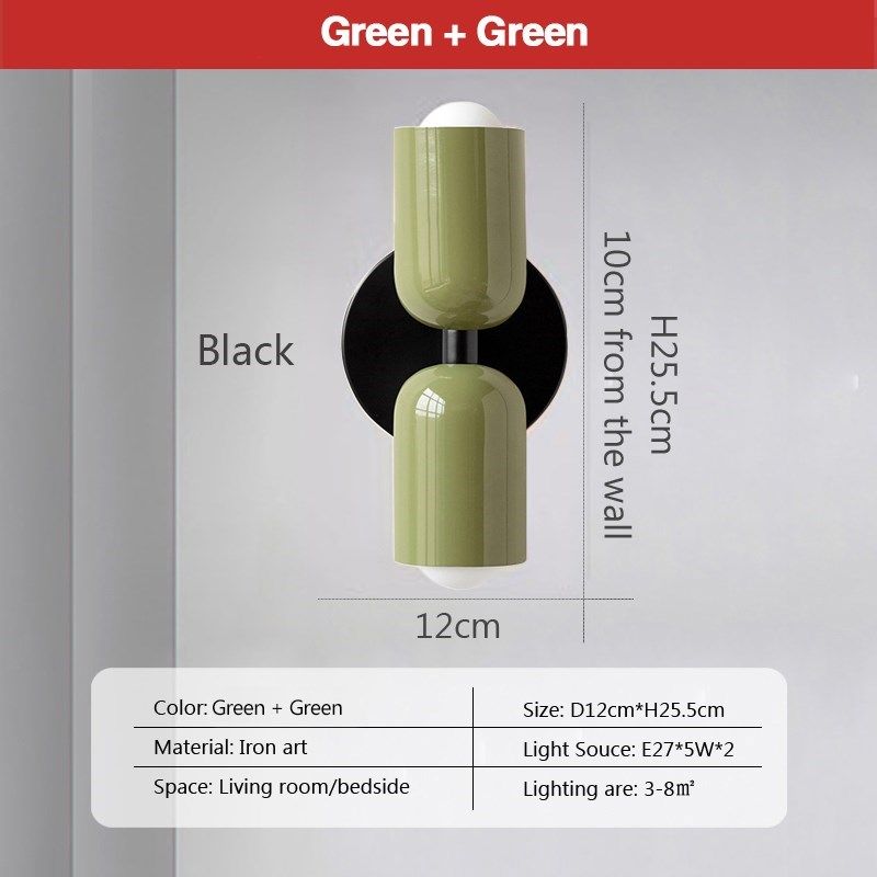 PL805 Grün Ohne Leuchtmittel