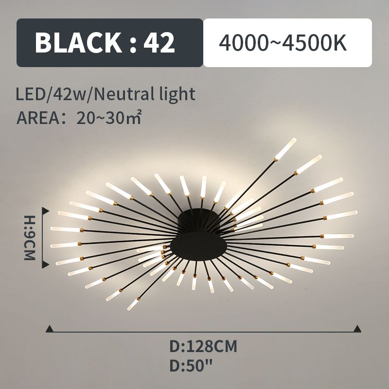 black 42 heads 220V 4000-4500K