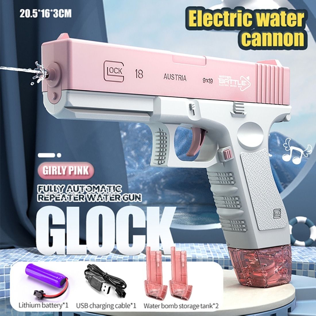 Pink-magazine Plate