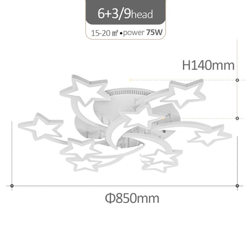 9 Огни Приложение с RC dimmable