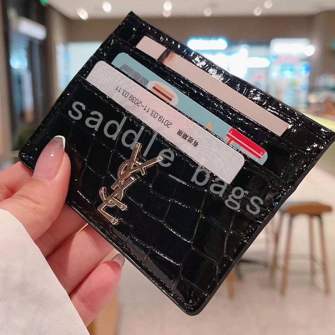 CASSANDRE Designer Wallet Women Designer Purse Credit Card Holder Flap  Luxury Wallet Lady Coin Purse Casual Front Flap Snap Closure Crocodile Leather  Card Holder From Saddle_bags, $6.6
