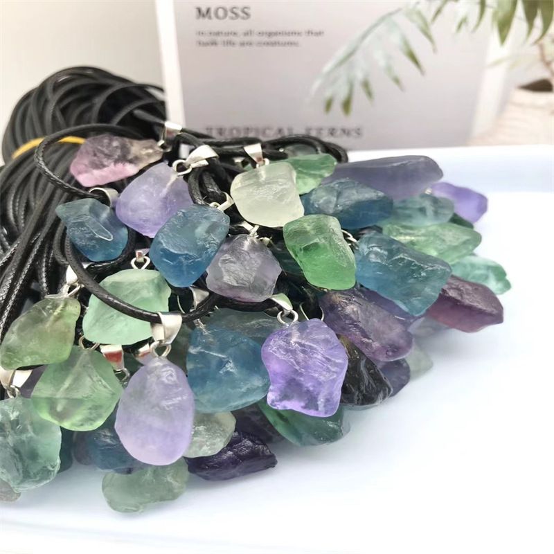 fluorite colorée