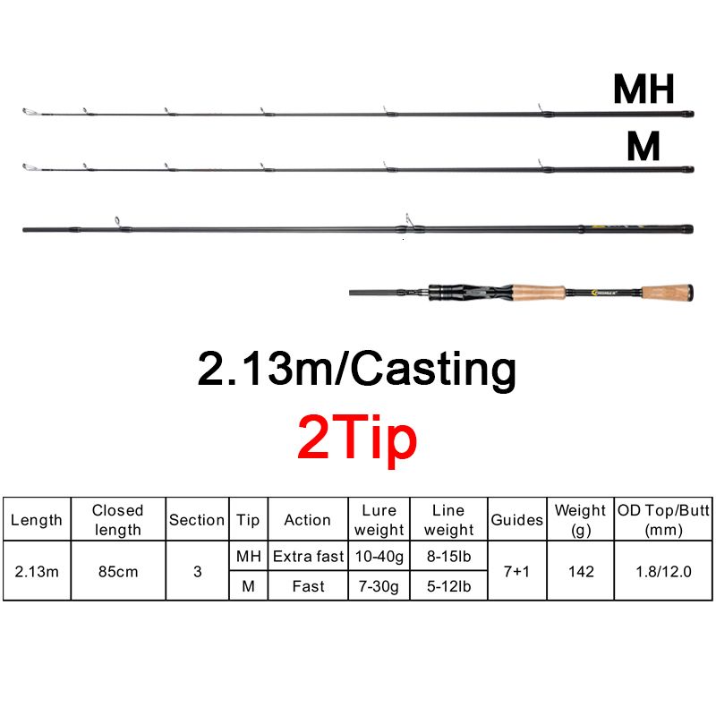 Casting 2.13m 2tips