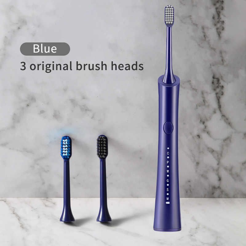 3 brosse bleu