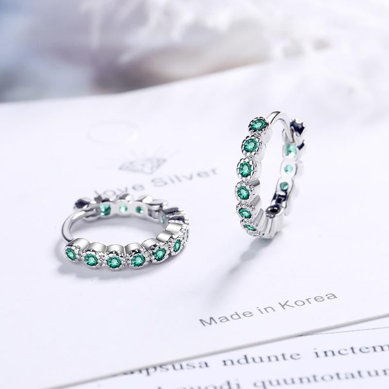 Silver-Green zircon China