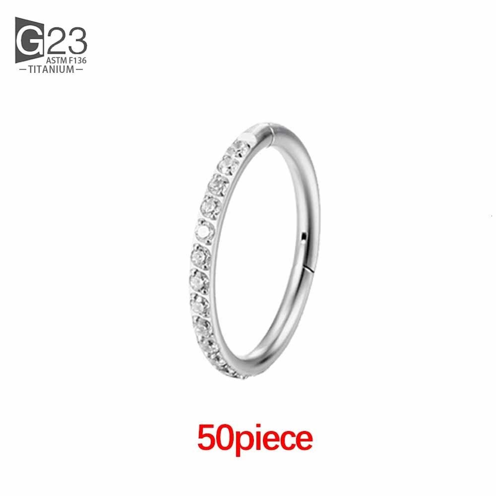 50 pezzi Argento-16g 1.2x7mm