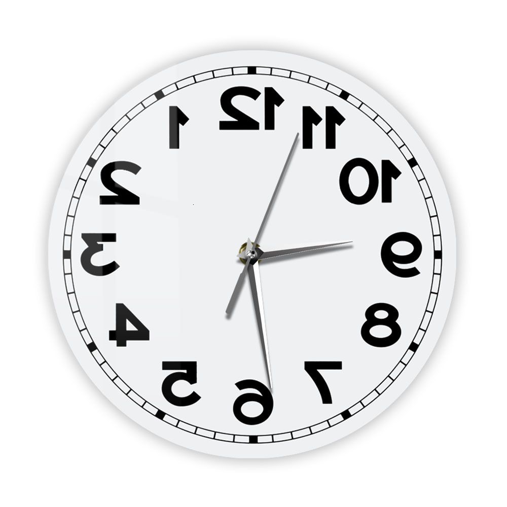 Horloge murale sans cadre