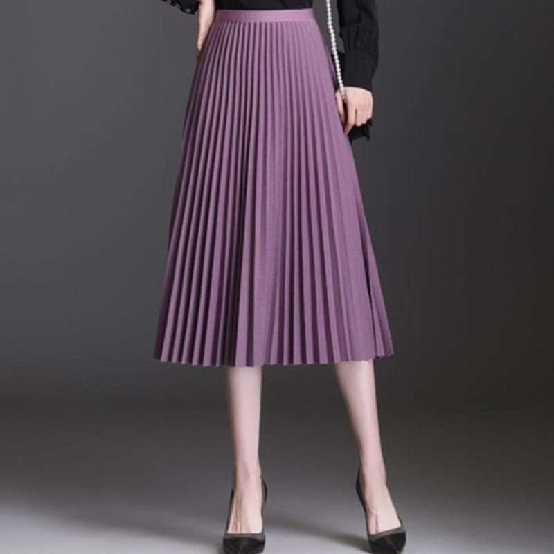 purple skirt