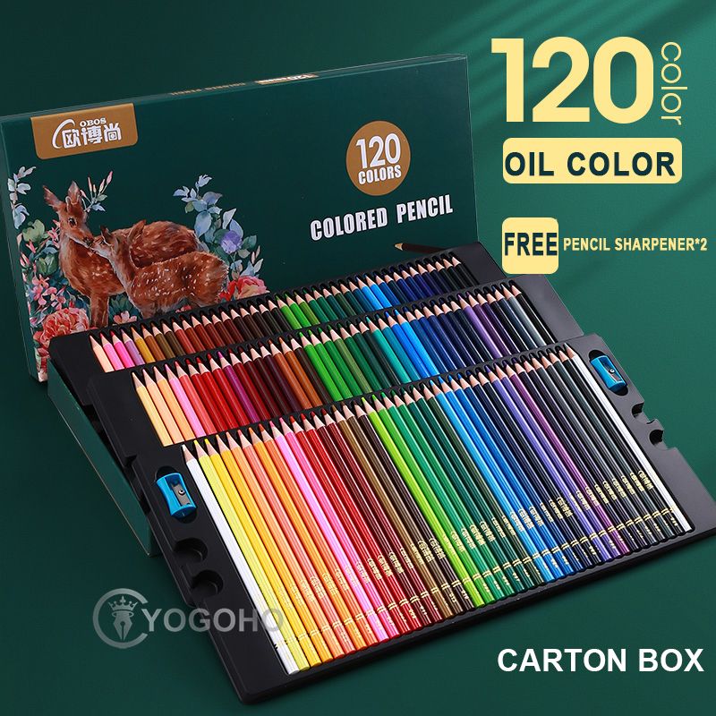 120 colori a olio