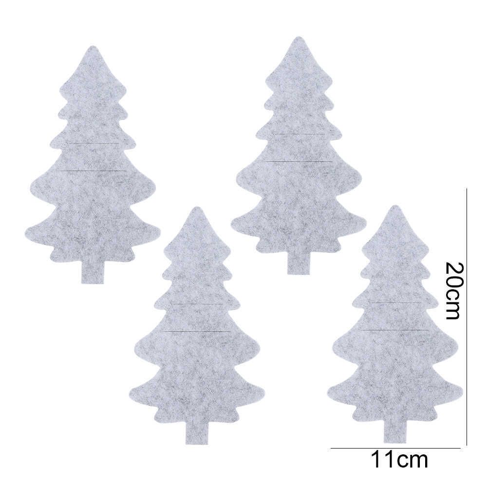 Grey Christmas Tree-4pcs