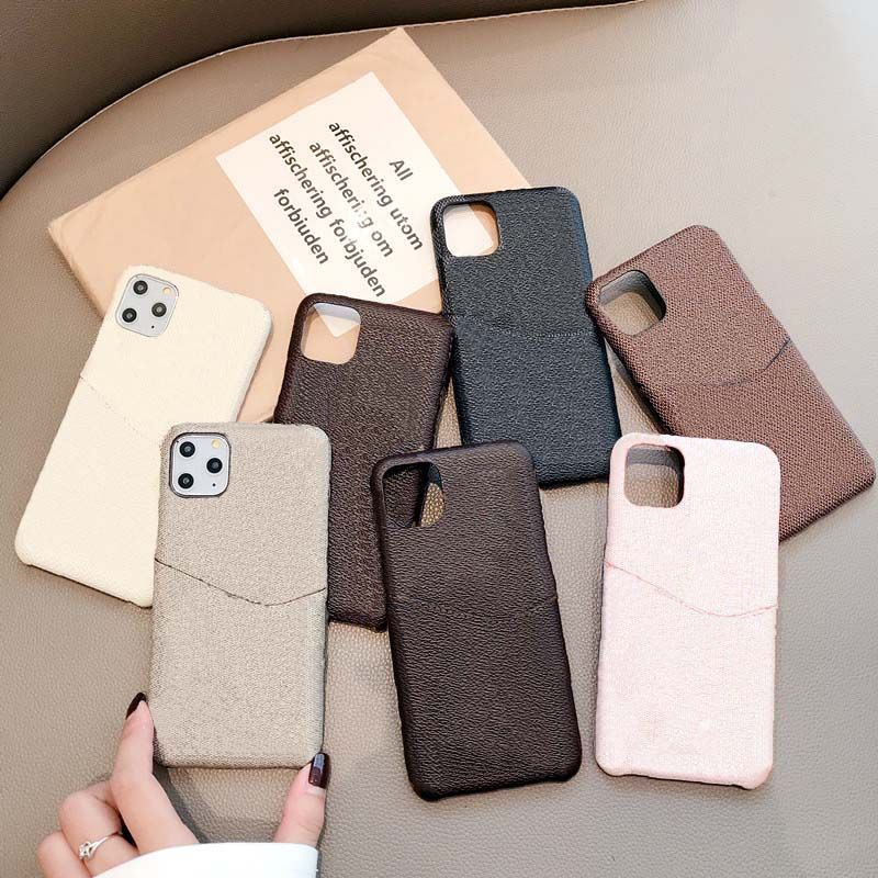 Fashion Square Leather Phone Case For iPhone 11 12 Pro Max XS MAX XR 7 8  Plus S