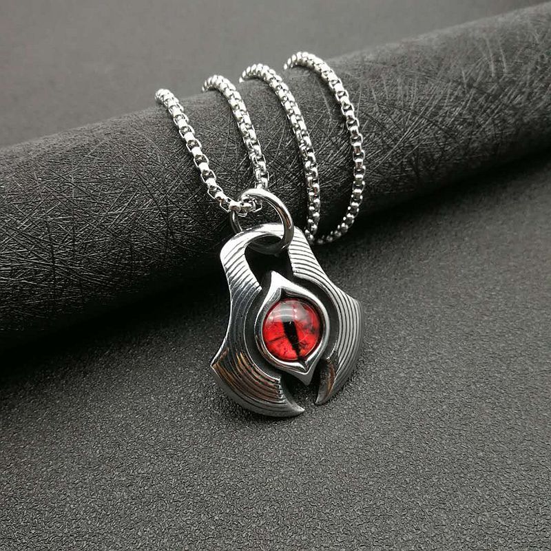 Collier oeil rouge