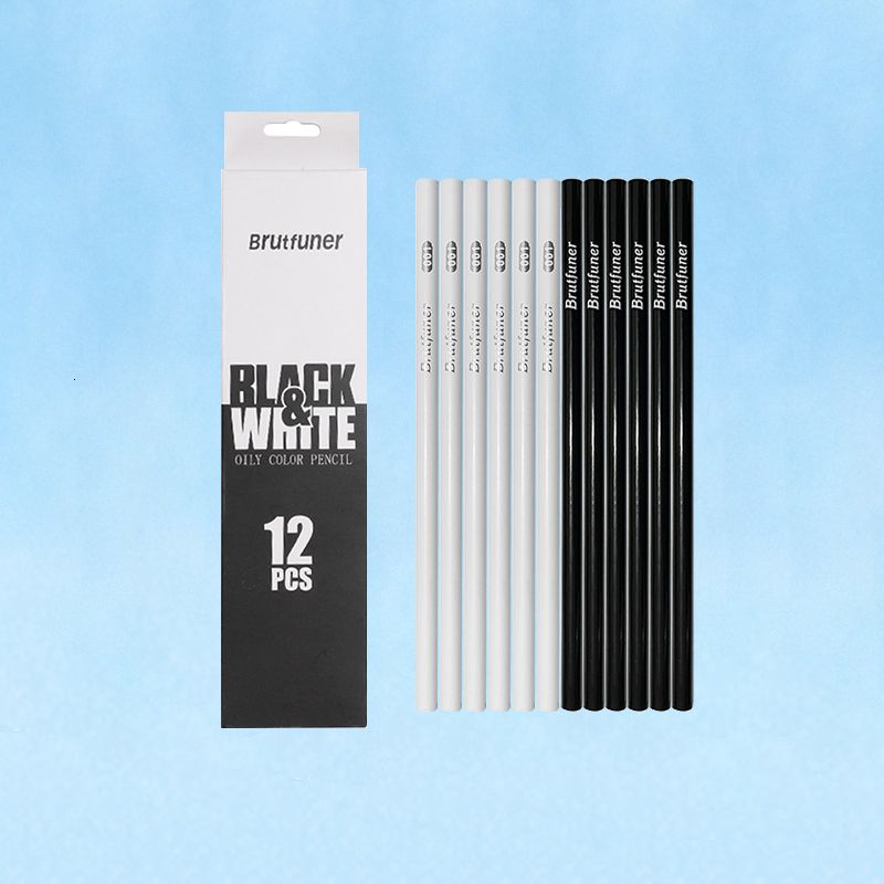 12 White Black