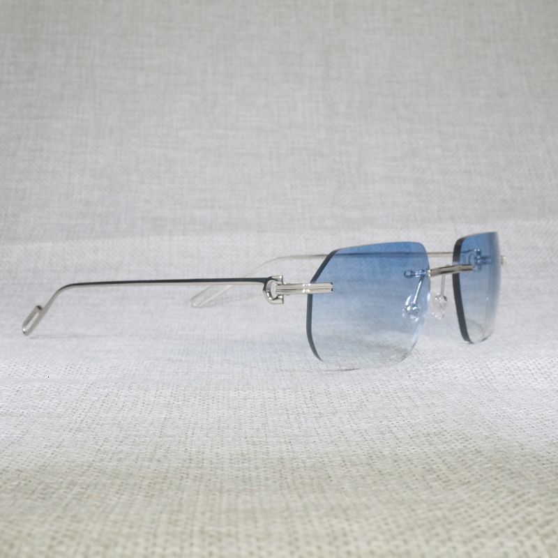 Silver Frame Blue.