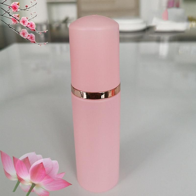 Pink Bottle+Pink Cap+Rose Gold Pump