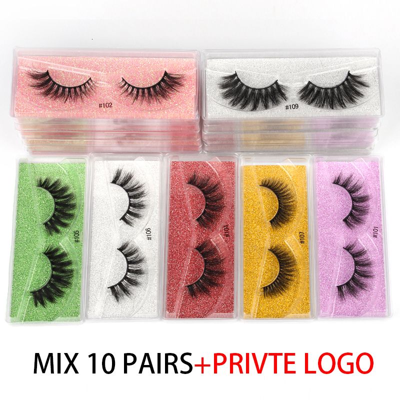 Mix 10 paar met Logo-Lashes