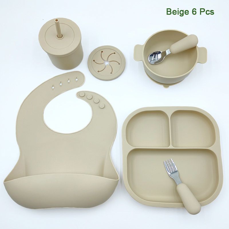 Beige 6pcs