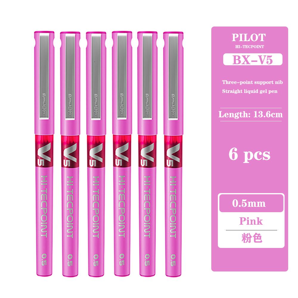 6PCS Pink