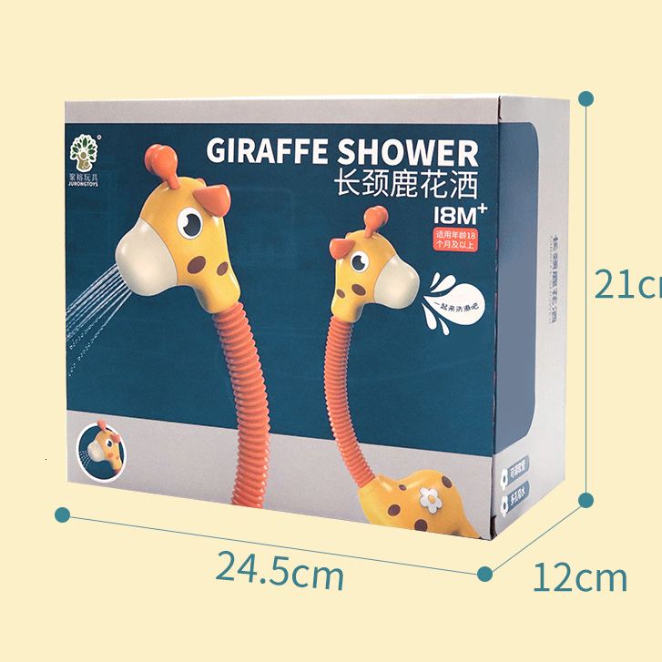 Girafe avec boîte