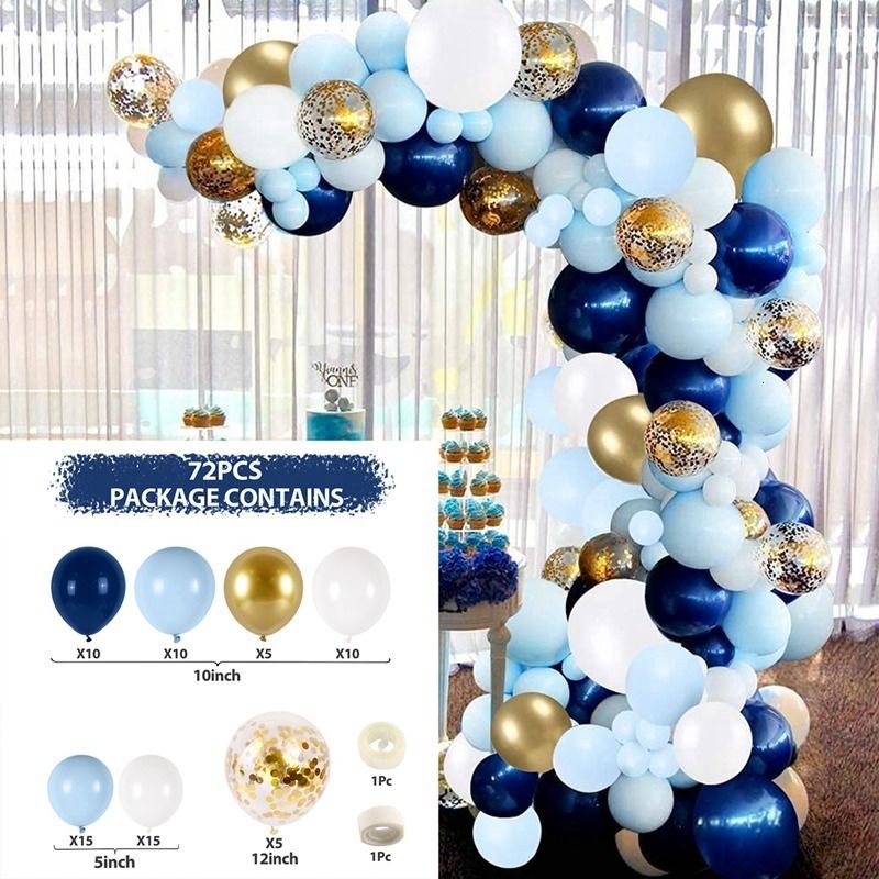 72pcs set 19-ballon set