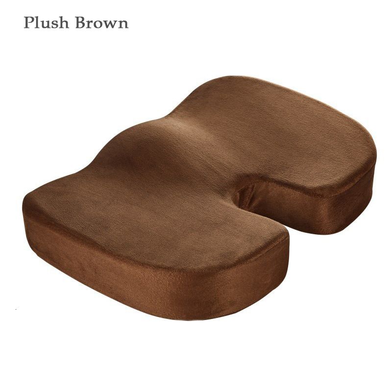 plush brown seat